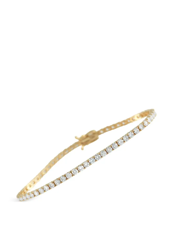 LB Exclusive LB Exclusive 14K Yellow Gold ラボグロウン・ダイヤモンド テニスブレスレットの商品画像