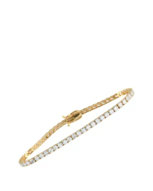 LB Exclusive ダイヤモンド 14K イエローゴールド ブレスレット - サムネイル1
