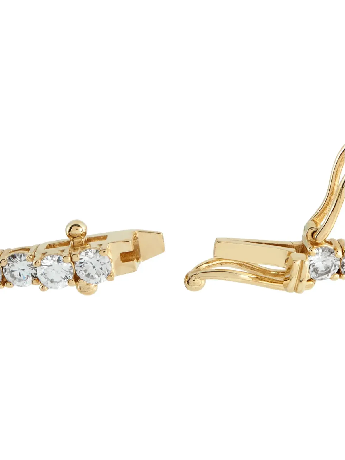LB Exclusive ダイヤモンド 14K イエローゴールド ブレスレット - 画像2
