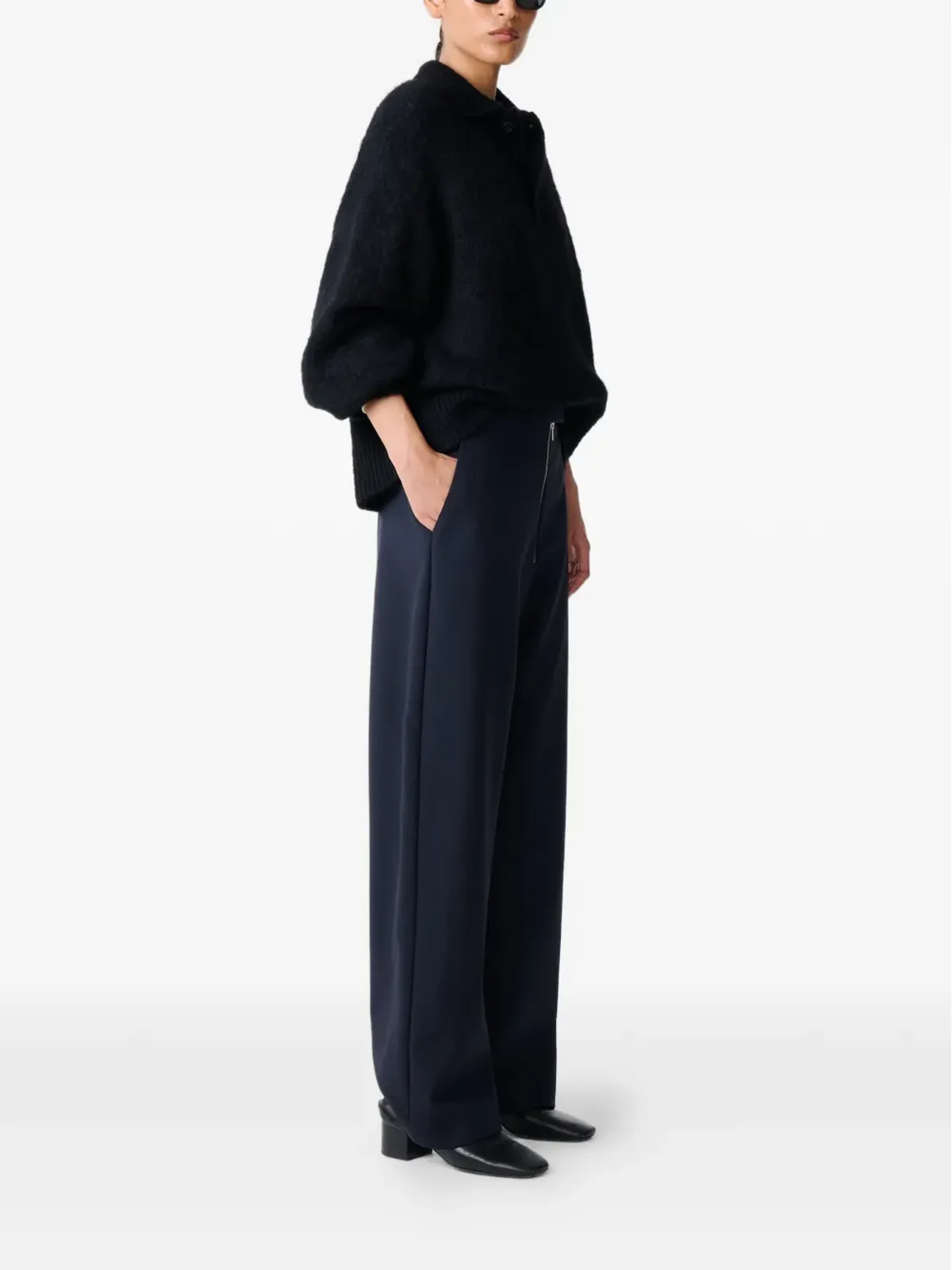 Studio Nicholson Trouvi trousers - Blue - 画像3