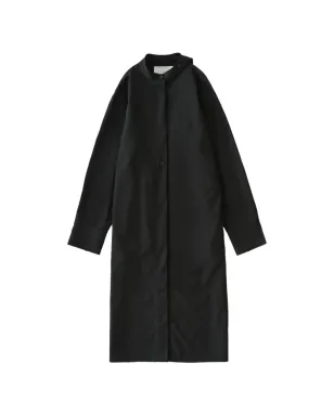 Studio Nicholson extended collar wheeler dress - Black - サムネイル1
