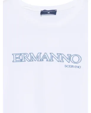 Ermanno Scervino Junior 刺繍入りTシャツ - サムネイル3