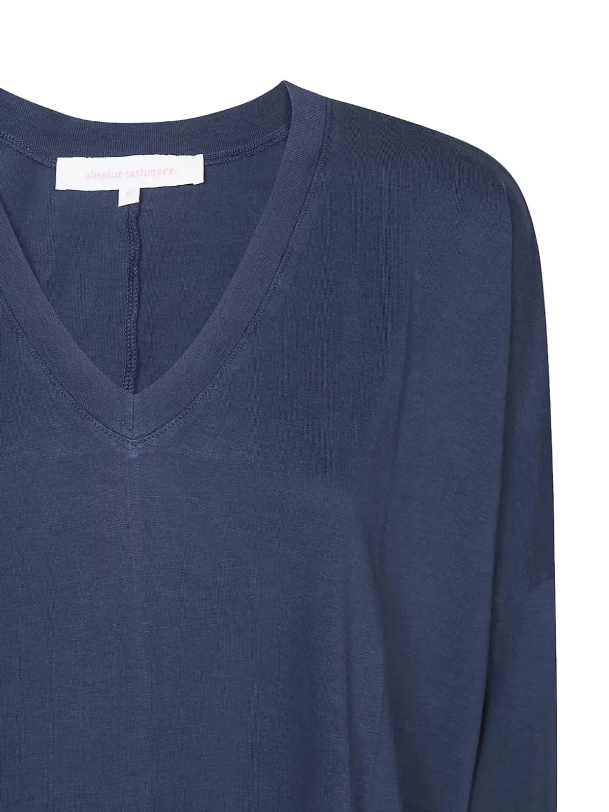 absolut cashmere Vネックニットトップ - 画像2