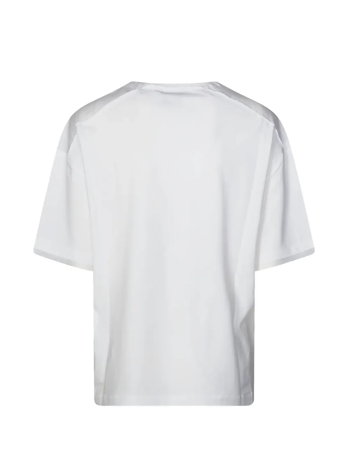ALPHA STUDIO insert boxy T-shirt - White - 画像2