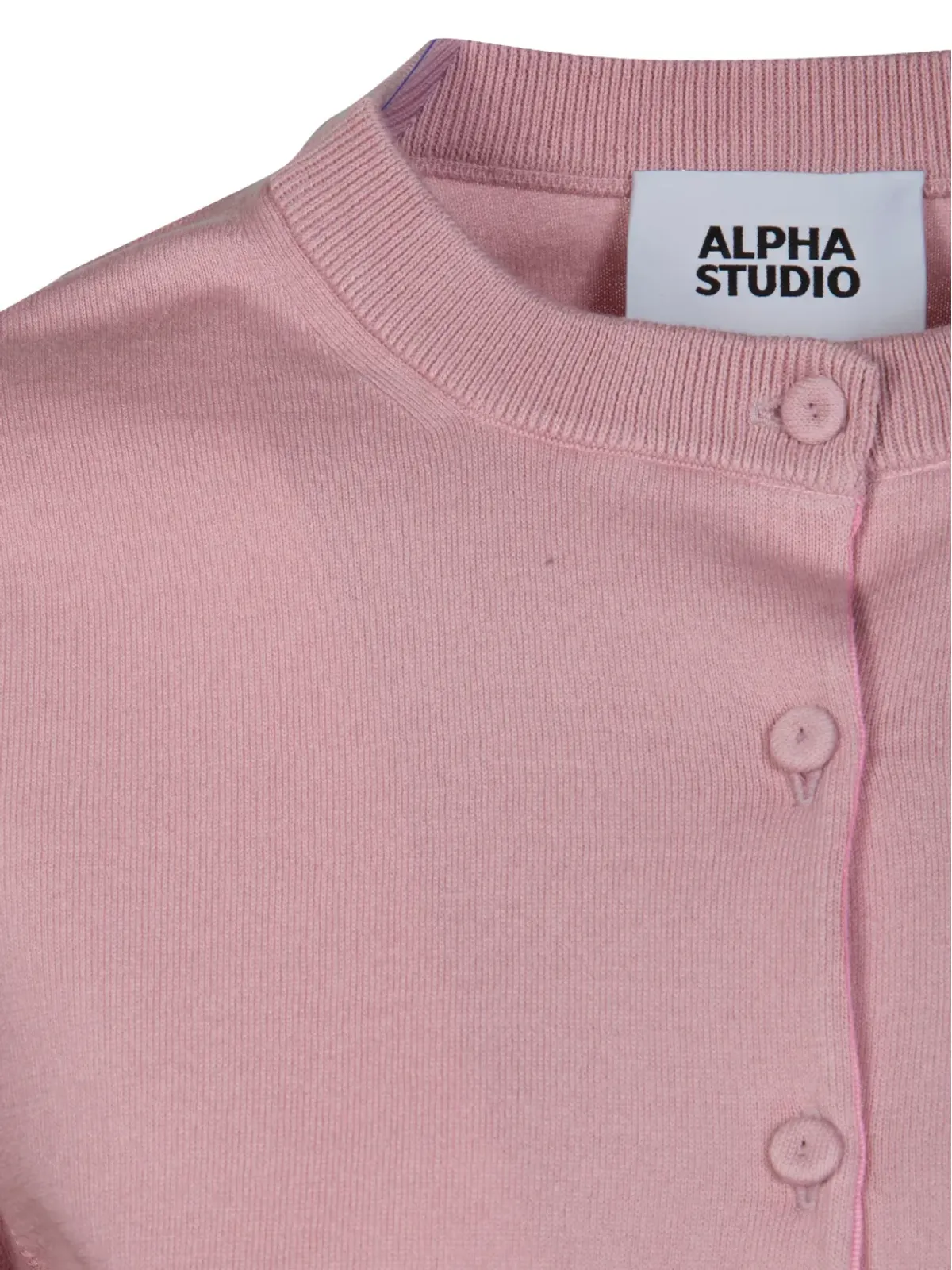 ALPHA STUDIO ボタン付きカーディガン - 画像3