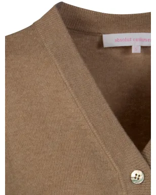 absolut cashmere Vネックボタンカーディガン - サムネイル3