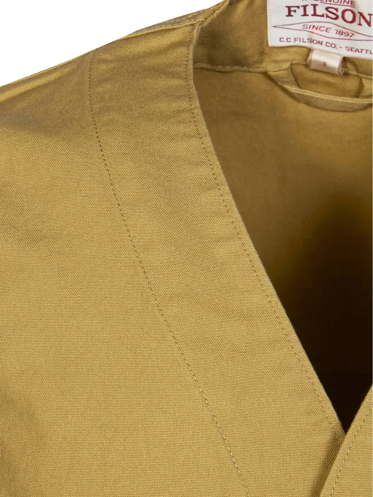 Filson ボタンポケット付きコットンジレ - 画像3