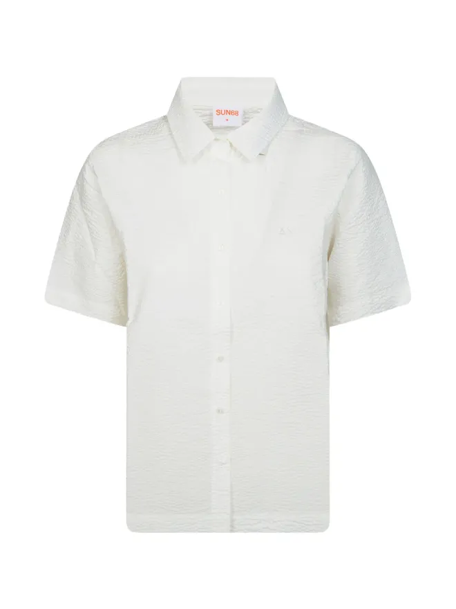 Sun68 Sun68 シアサッカー風シャツの商品画像
