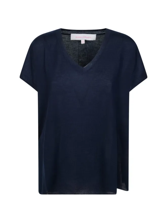 absolut cashmere absolut cashmere VネックTシャツの商品画像