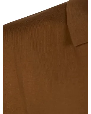 Paolo Pecora Skypper polo shirt - Brown - サムネイル3