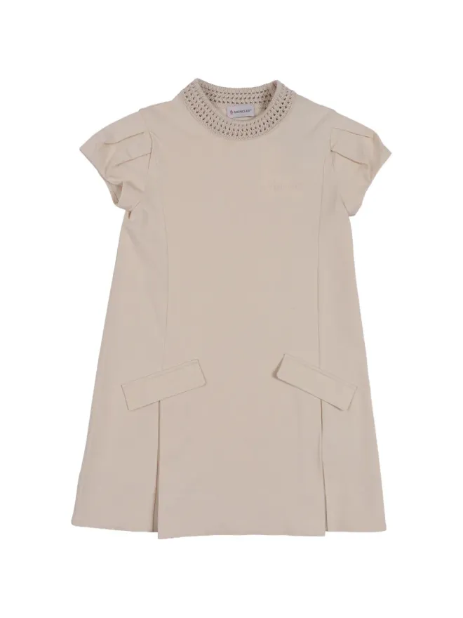 Moncler Enfant Moncler Enfant クロシェトリムドレスの商品画像