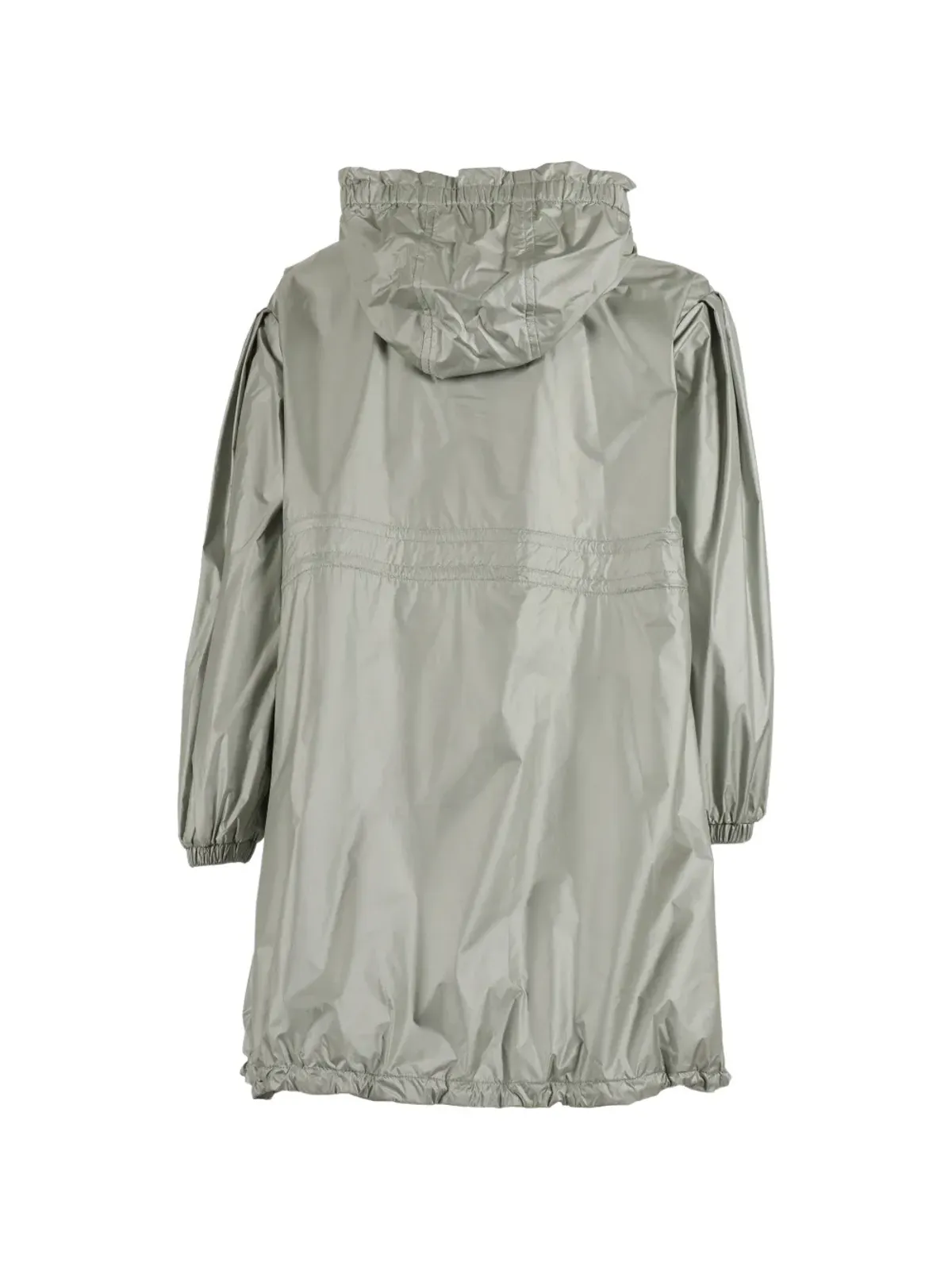 Moncler Enfant フリル付きパーカコート - グレー - 画像2