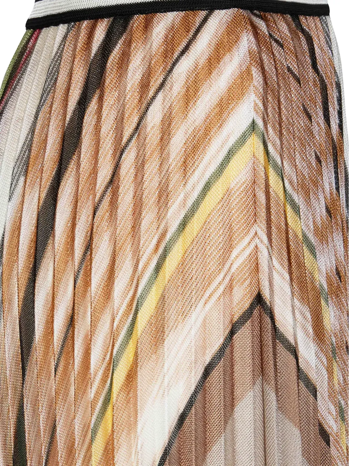 Missoni プリーツミディスカート - ホワイト - 画像3