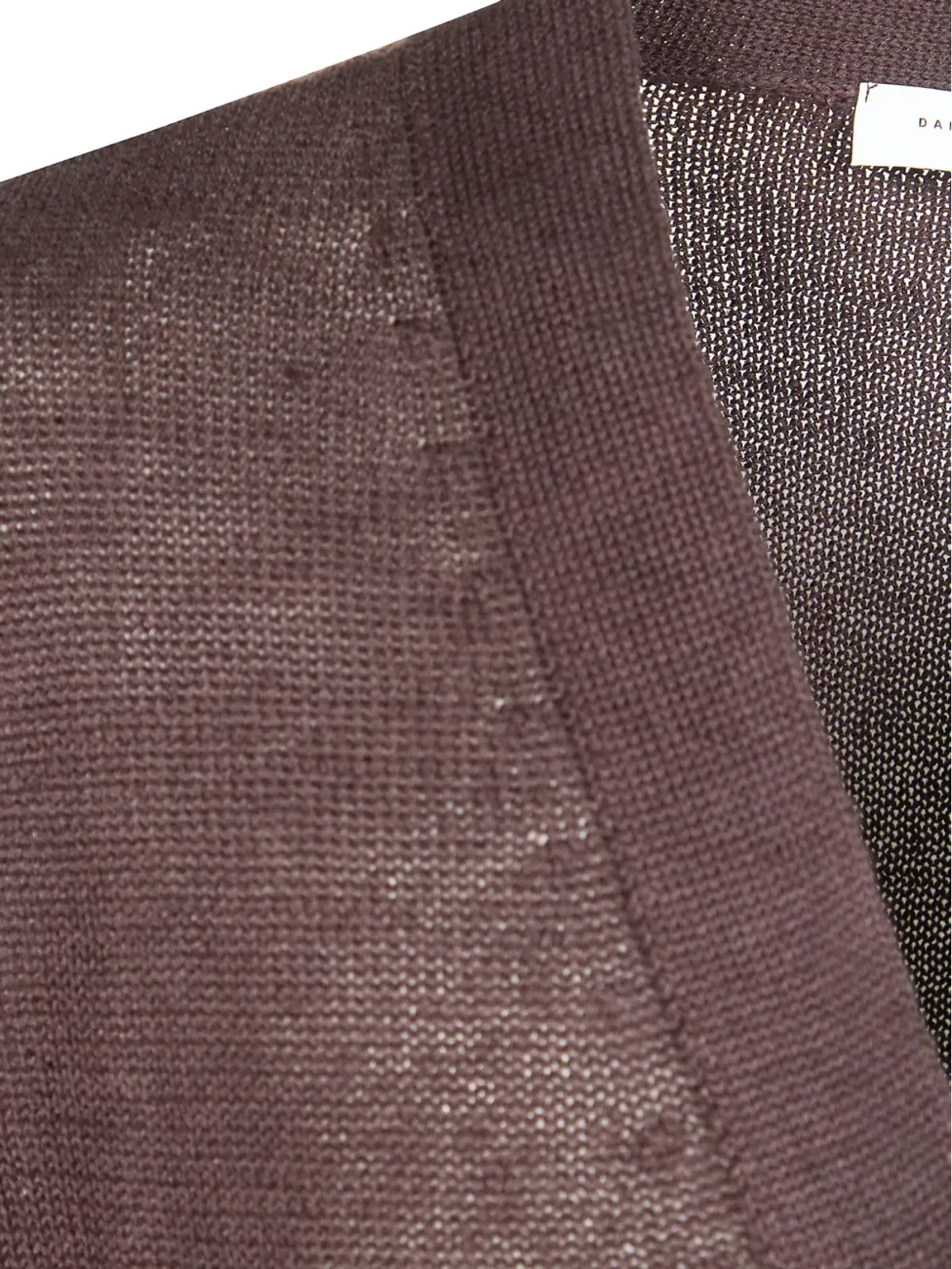 Daniele Fiesoli button V-neck cardigan - Brown - 画像3