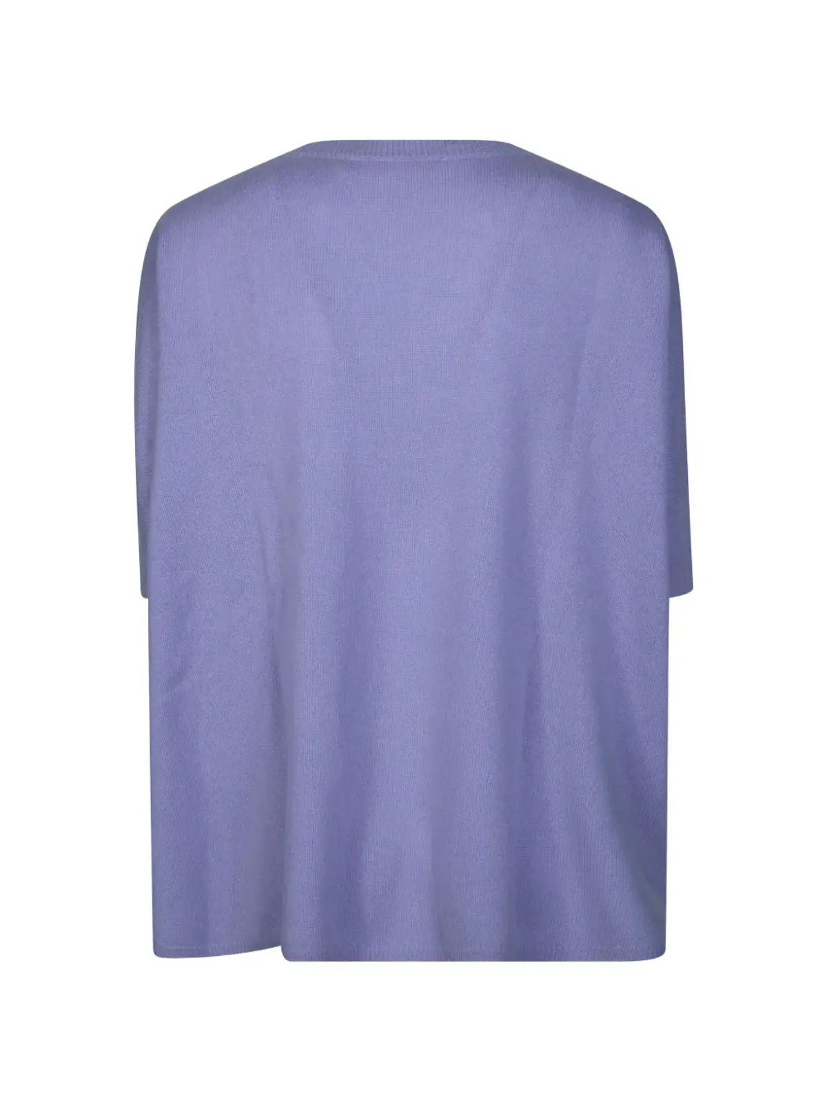 absolut cashmere V-neck short-sleeve cashmere T-shirt - Purple - 画像2