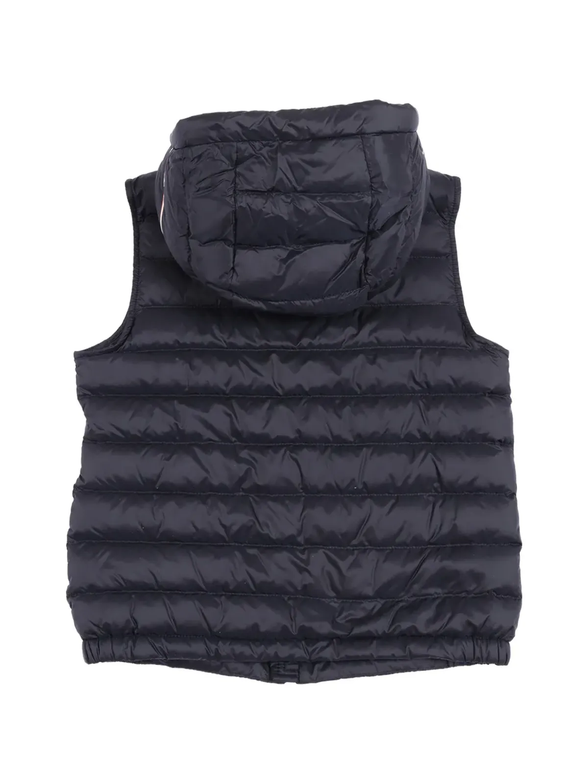 Moncler Enfant フード付きキルティングベスト - 画像2