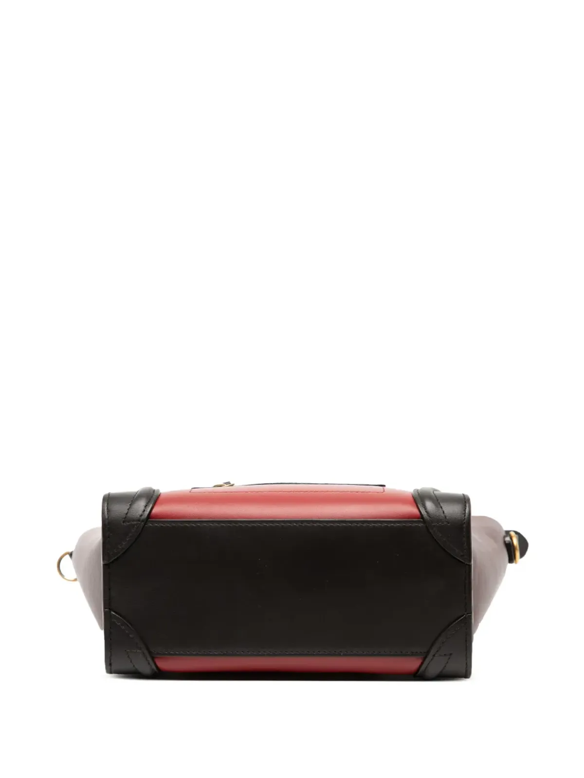 Celine Pre-Owned ナノ トライカラー レザー ラゲージ トート サッチェル - 画像4