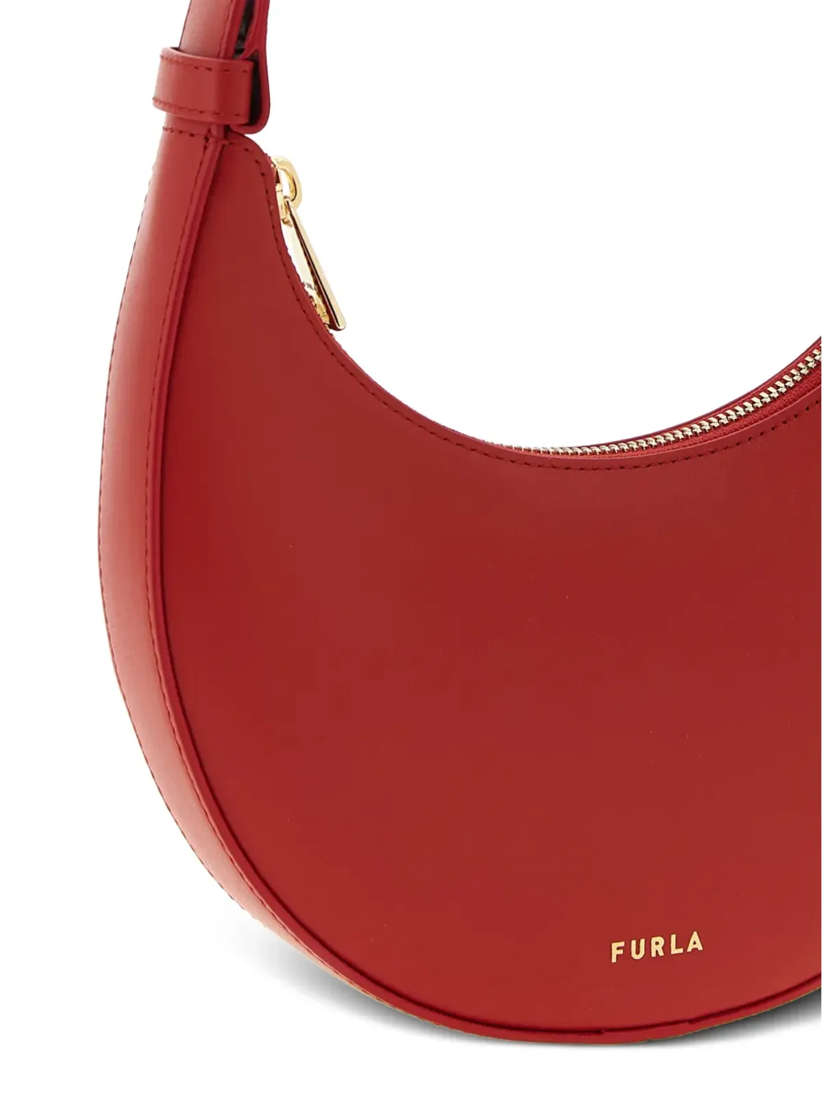 Furla ミニ Delizia レザー ショルダーバッグ - 画像3