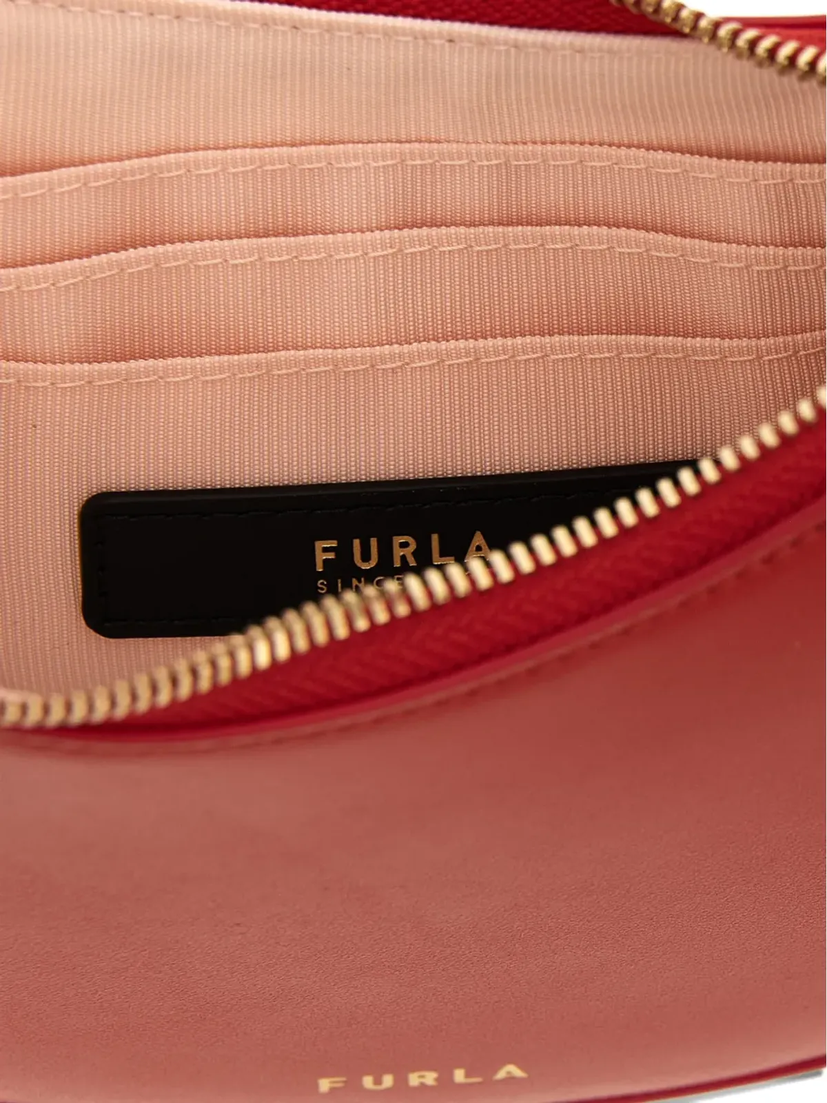Furla ミニ Delizia レザー ショルダーバッグ - 画像4