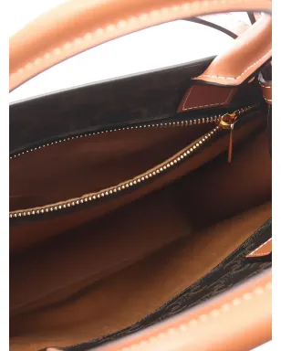 Celine ビンテージ Vertical Cabas Triomphe トートバッグ - ブラウン - サムネイル5