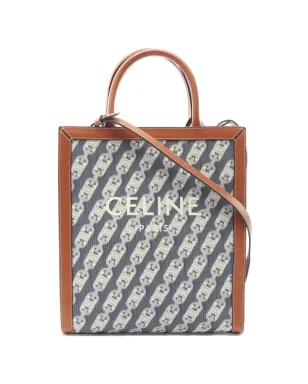 Celine Pre-Owned Vertical Cabas Maillon Triomphe トートバッグ - ブルー - サムネイル1