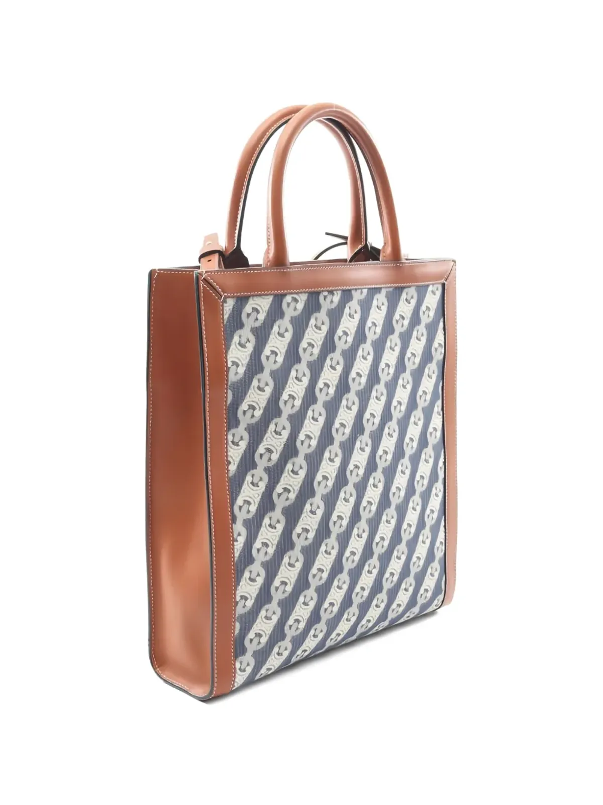 Celine Pre-Owned Vertical Cabas Maillon Triomphe トートバッグ - ブルー - 画像2