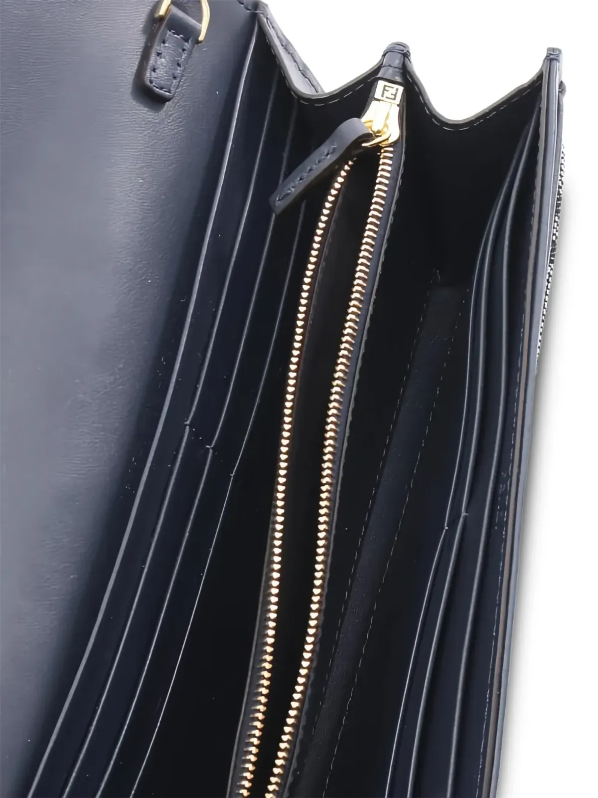 Fendi ビンテージ バゲット ロゴ チェーン ウォレット - 画像3