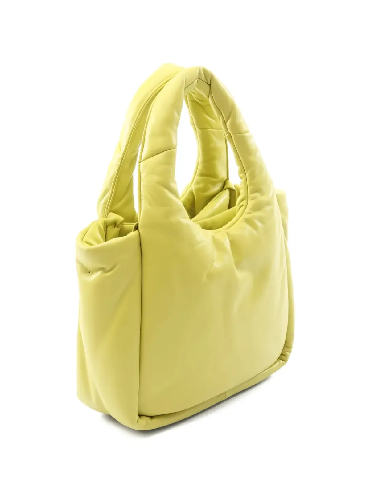 Prada Pre-Owned Padet レザートートバッグ - Yellow - 画像2