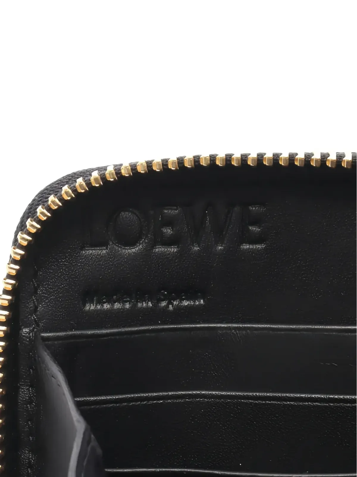 Loewe Pre-Owned アナグラム ラウンドジップウォレット - 画像4