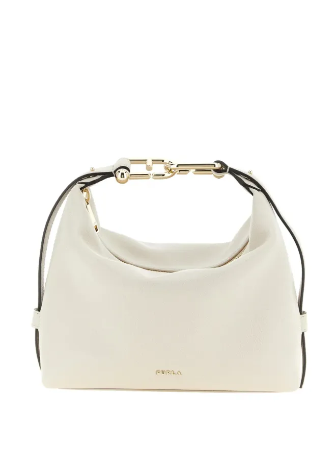 Furla Furla Tonie メタルロゴ入り ファイングレイン ショルダーバッグの商品画像