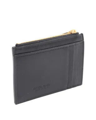 Bottega Veneta ビンテージ 2020s Cassette Intrecciato レザー カードホルダー - Black - サムネイル2