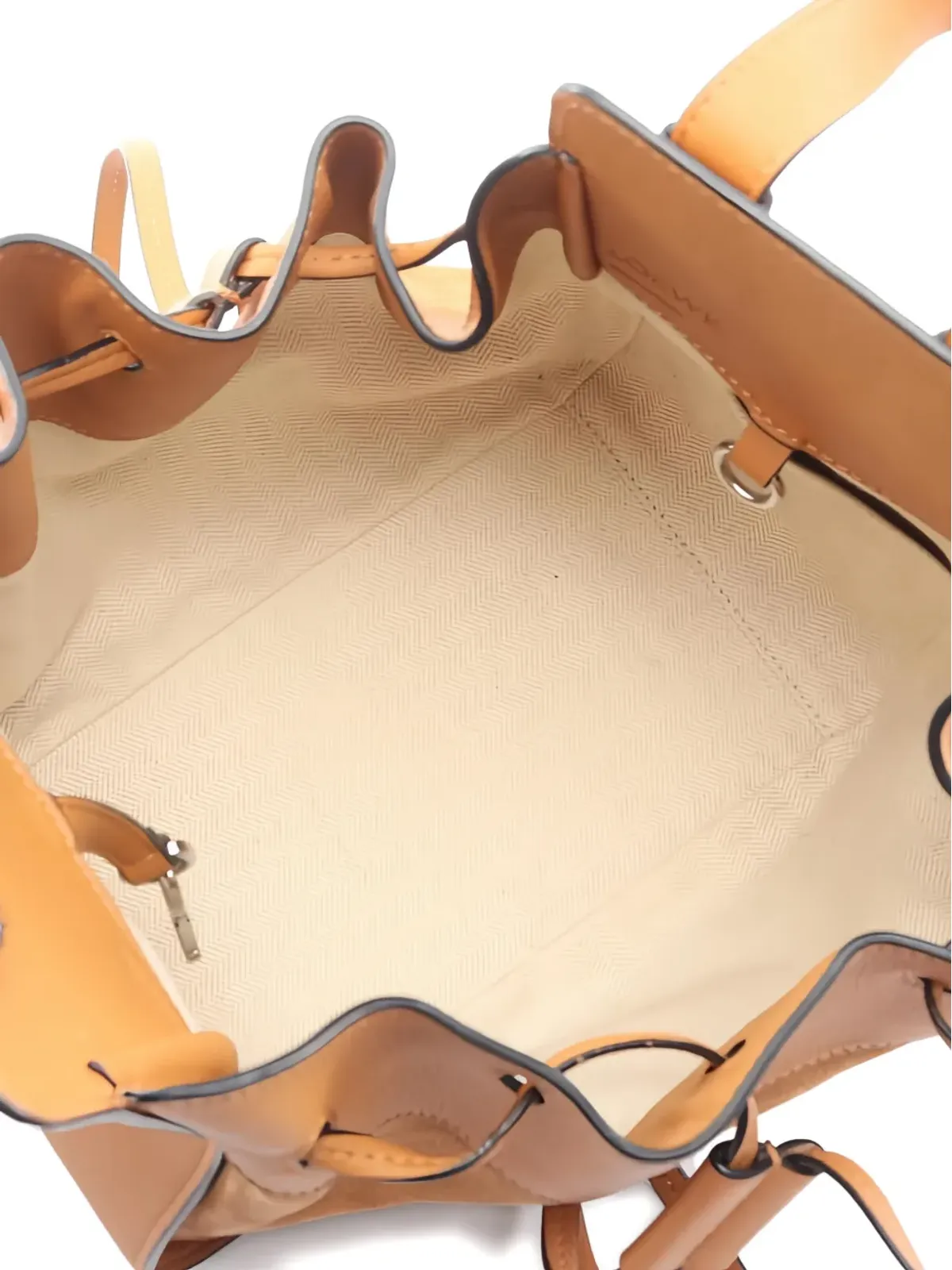 Loewe Pre-Owned 2010s Hammock drawstring tote bag - Brown - 画像3