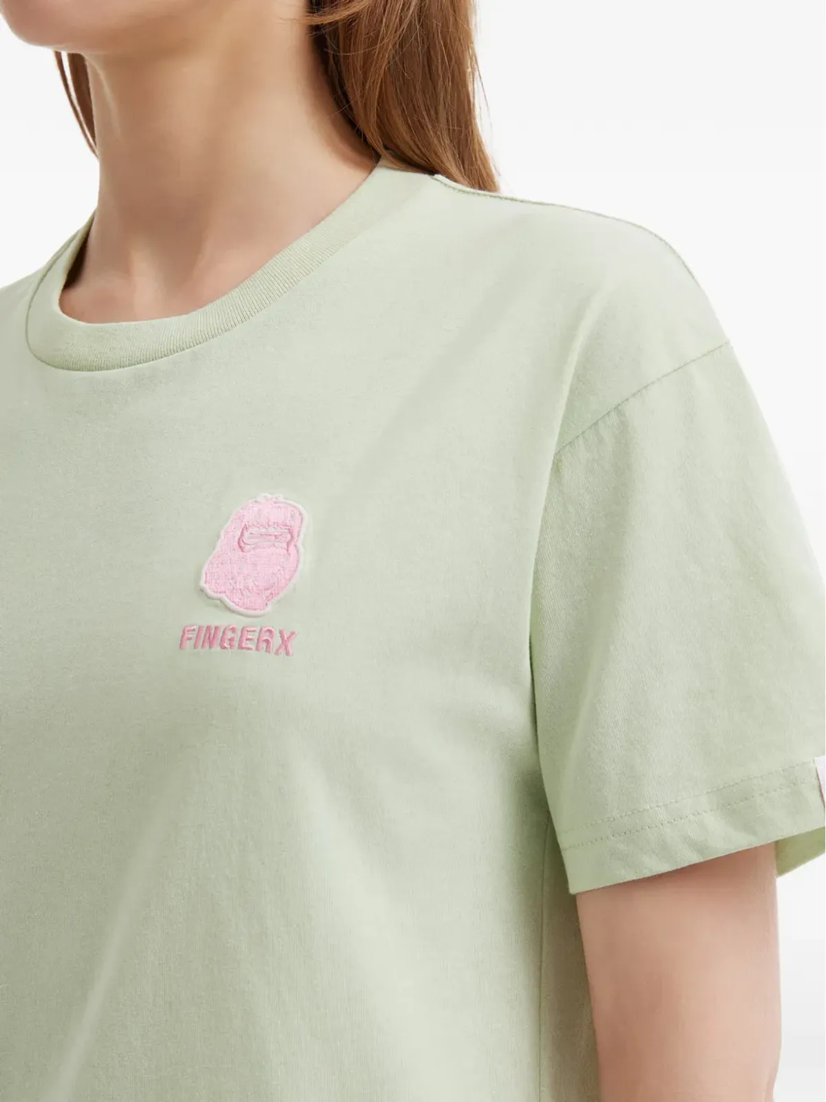 FINGERCROXX ロゴアップリケTシャツ - 画像5