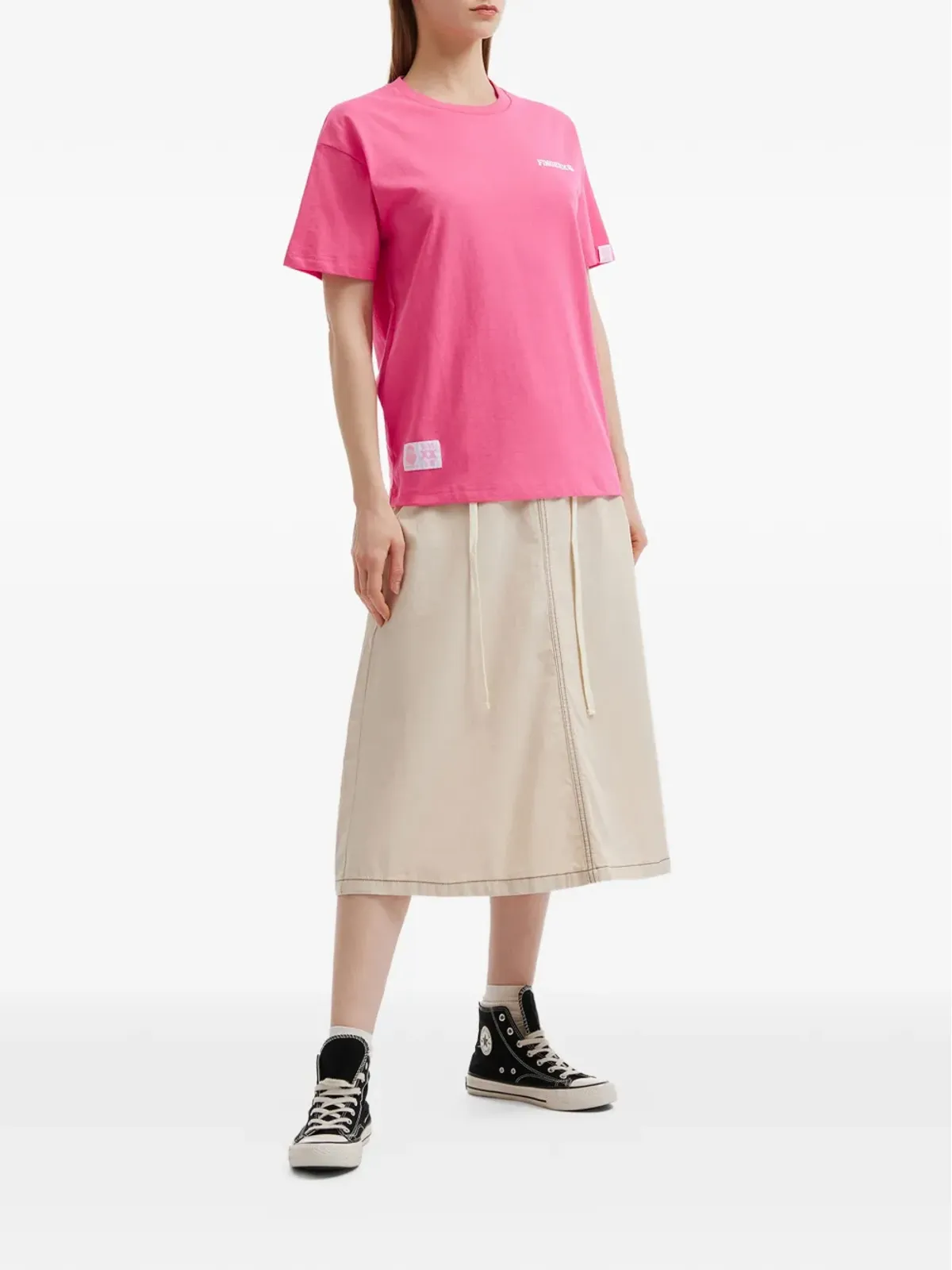 FINGERCROXX ロゴプリントTシャツ - 画像2