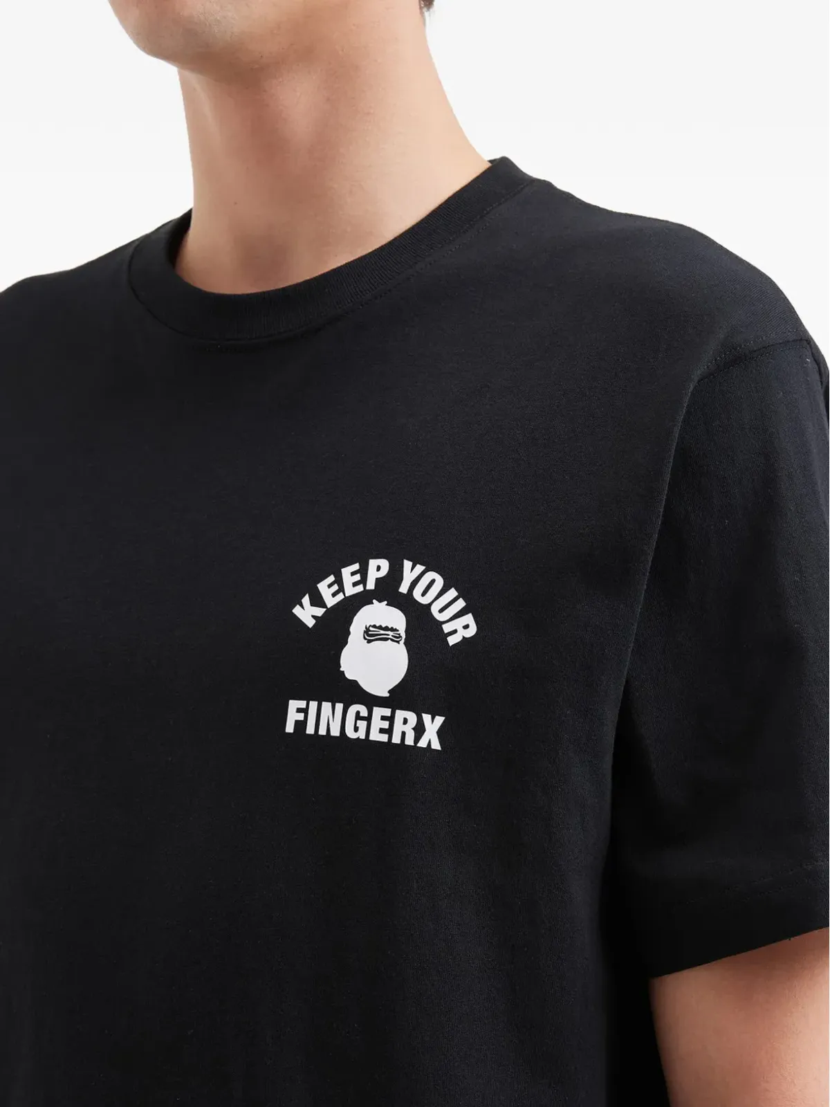 FINGERCROXX ロゴプリントTシャツ - 画像5