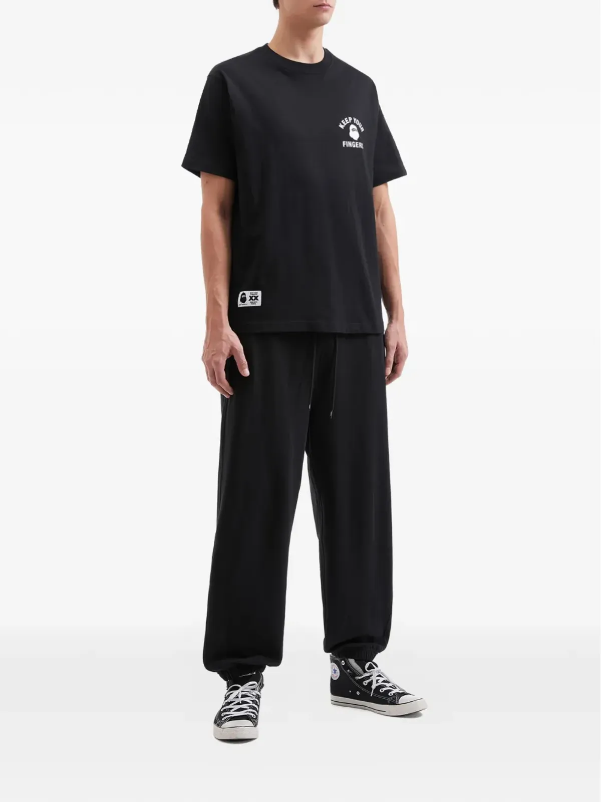 FINGERCROXX ロゴプリントTシャツ - 画像2