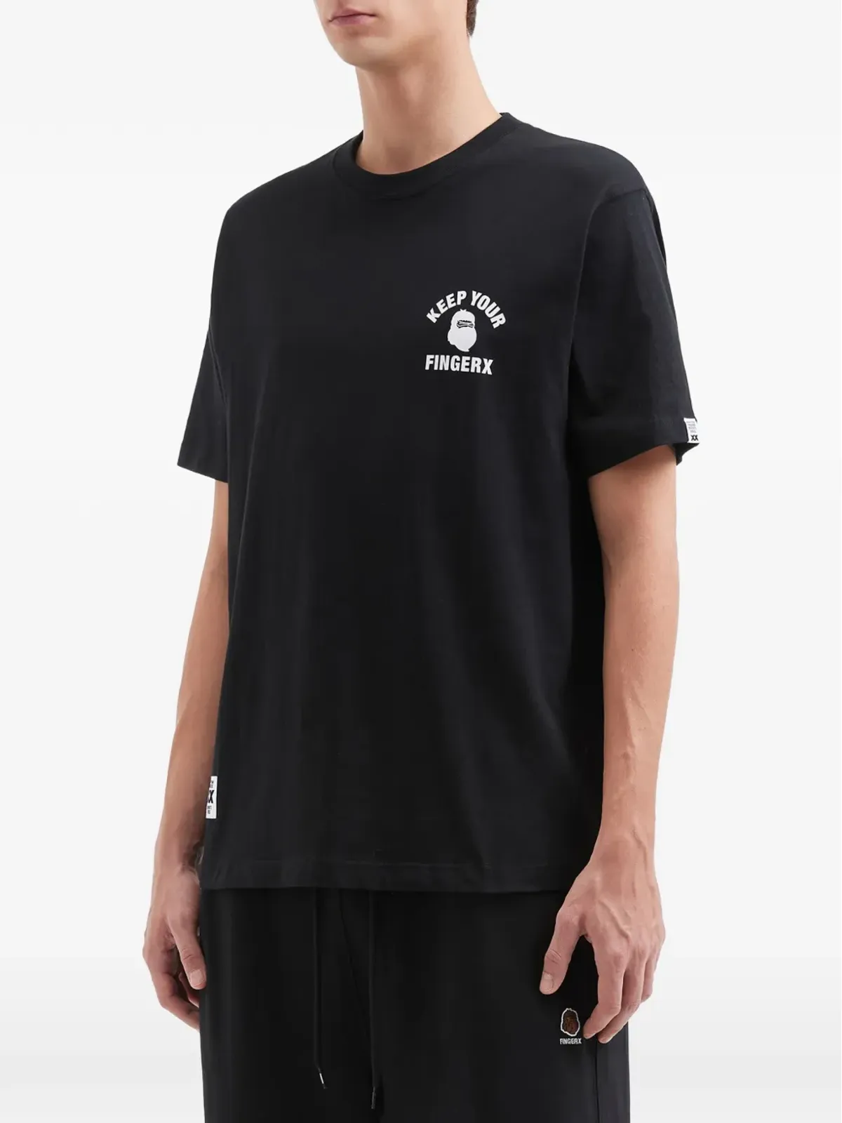 FINGERCROXX ロゴプリントTシャツ - 画像3