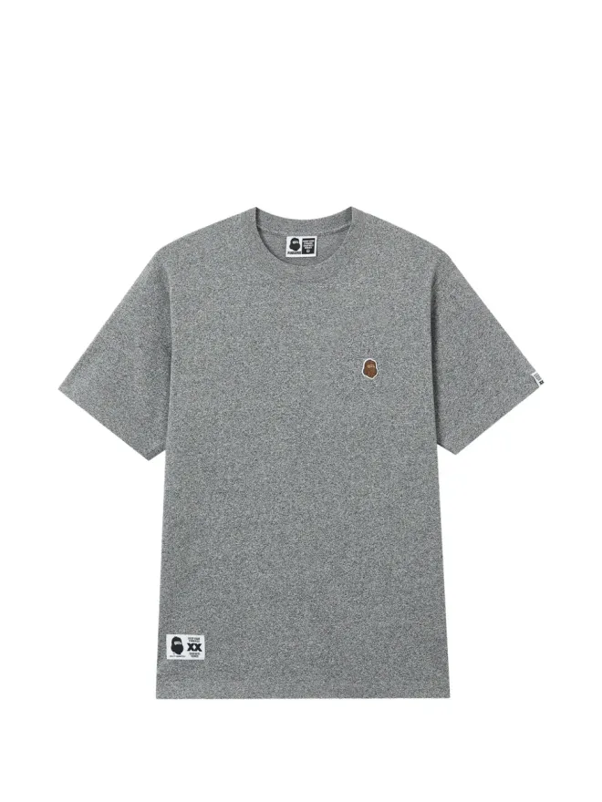 FINGERCROXX FINGERCROXX アップリケTシャツ グレーの商品画像