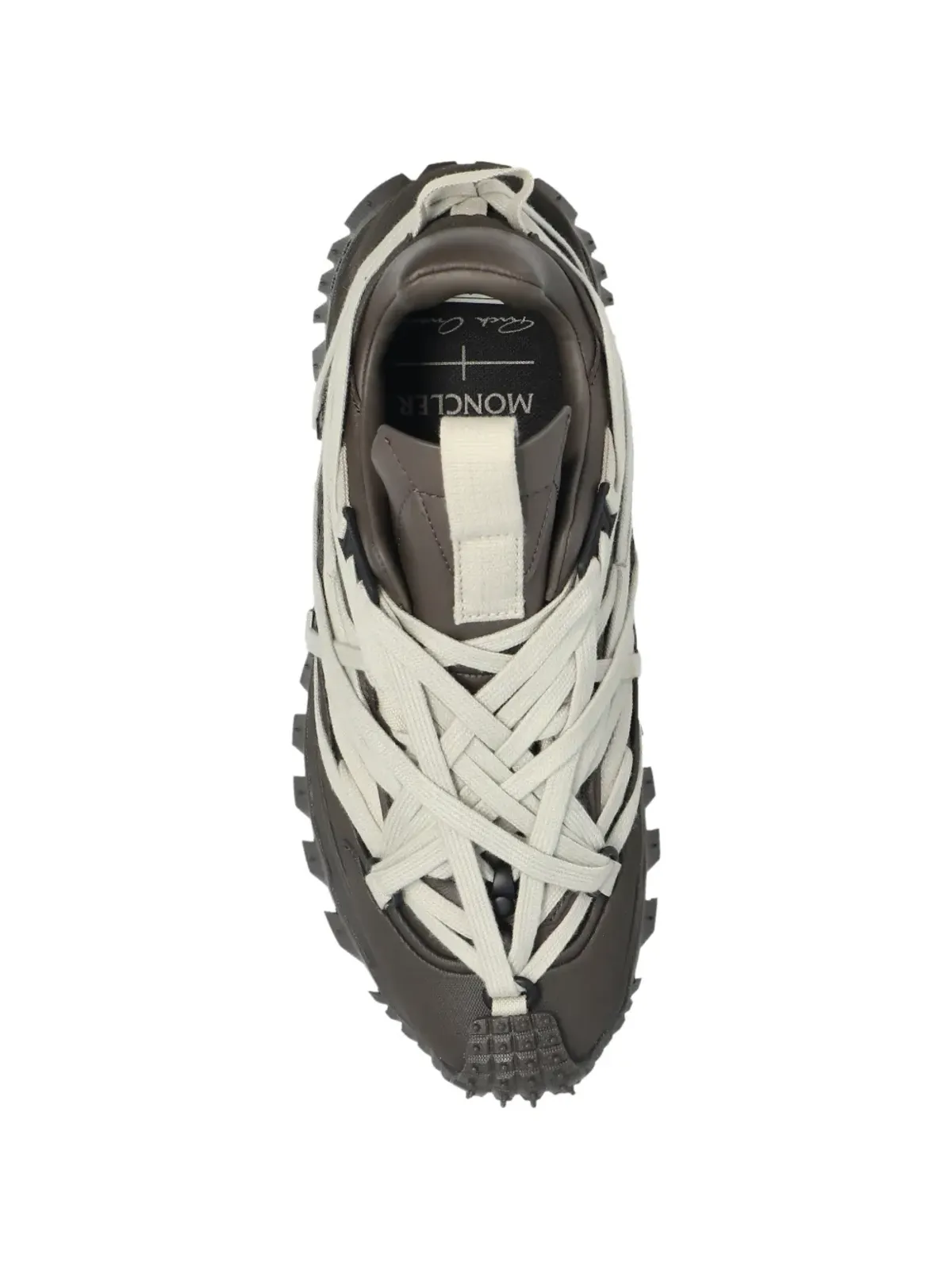 Moncler + Rick Owens レースアップスタッズスニーカー - 画像4