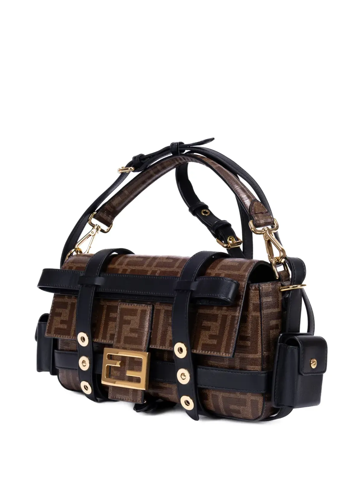 Fendi Pre-Owned ケージ・バゲット・ショルダーバッグ - 画像3