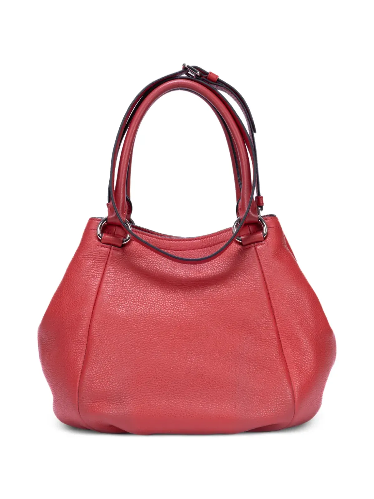 Prada Pre-Owned ロゴプレート付きショッピングバッグ - レッド - 画像2