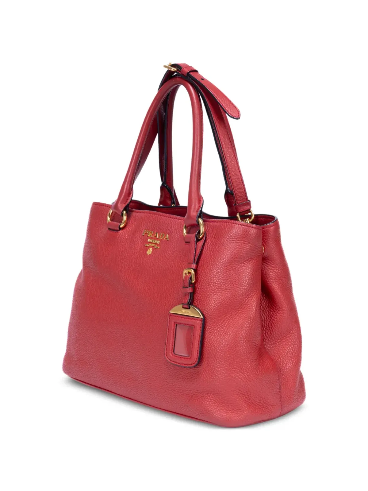 Prada ビンテージ Cabas トートバッグ - レッド - 画像3