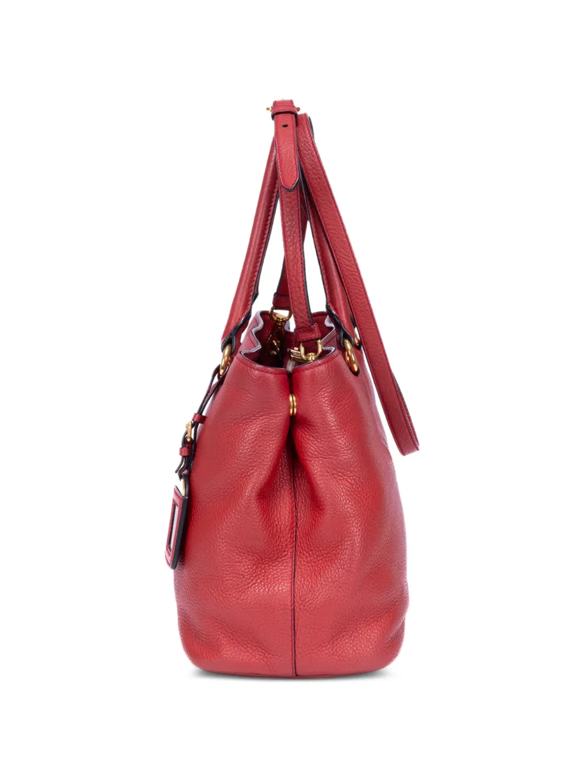 Prada ビンテージ Cabas トートバッグ - レッド - 画像4