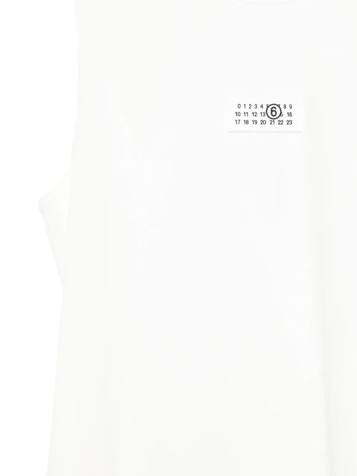 MM6 Maison Margiela ロゴタンクトップ - 画像3
