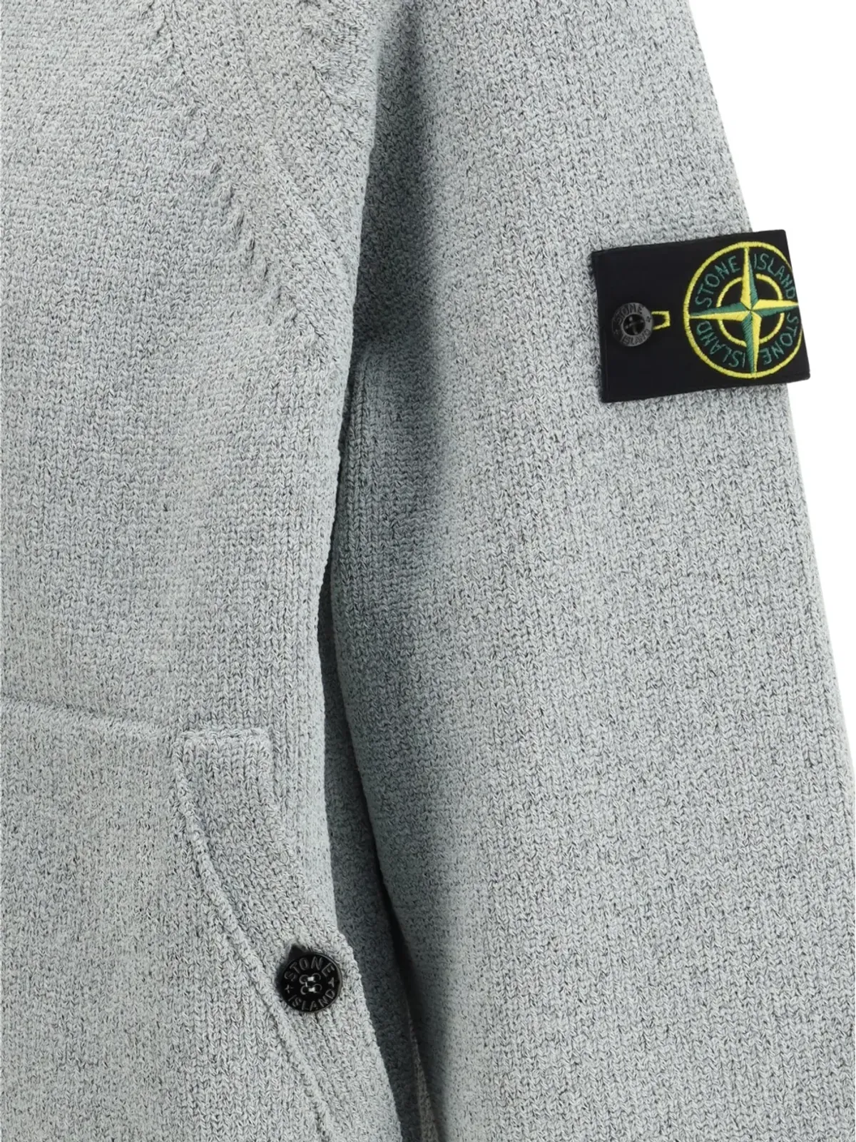 Stone Island フード付きジップセーター - 画像3