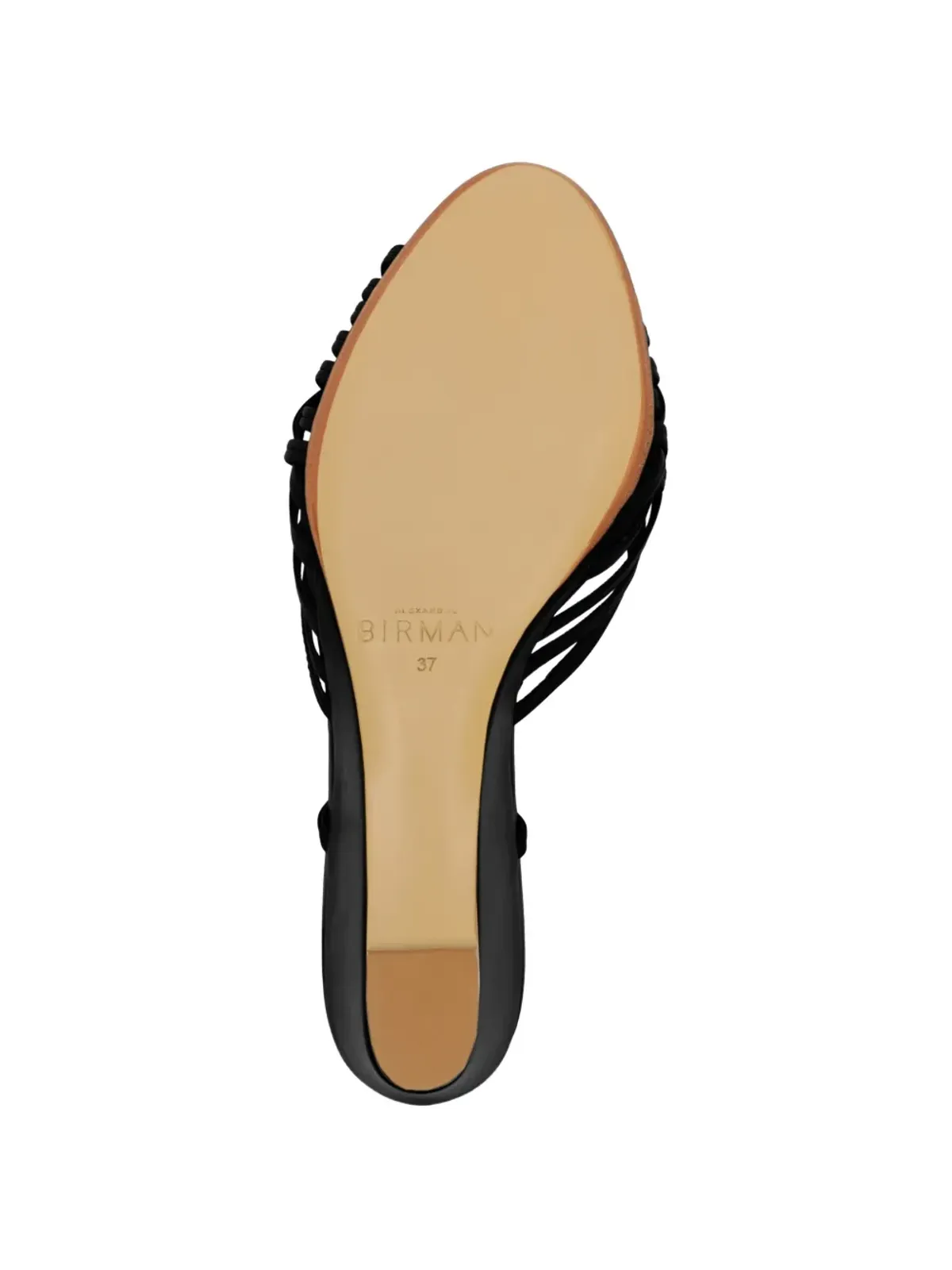 Alexandre Birman リリアン ウェブン ミュール - ブラック - 画像5