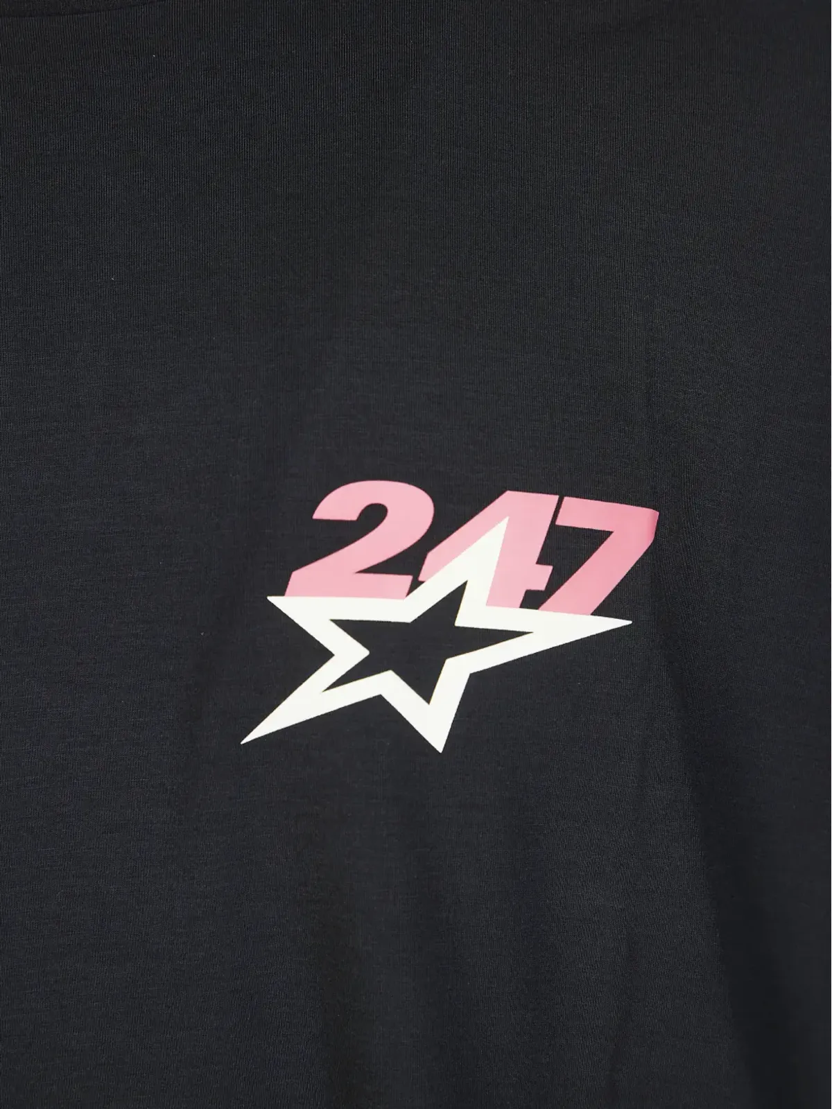 Represent チーム247 星プリントTシャツ ブラック - 画像3