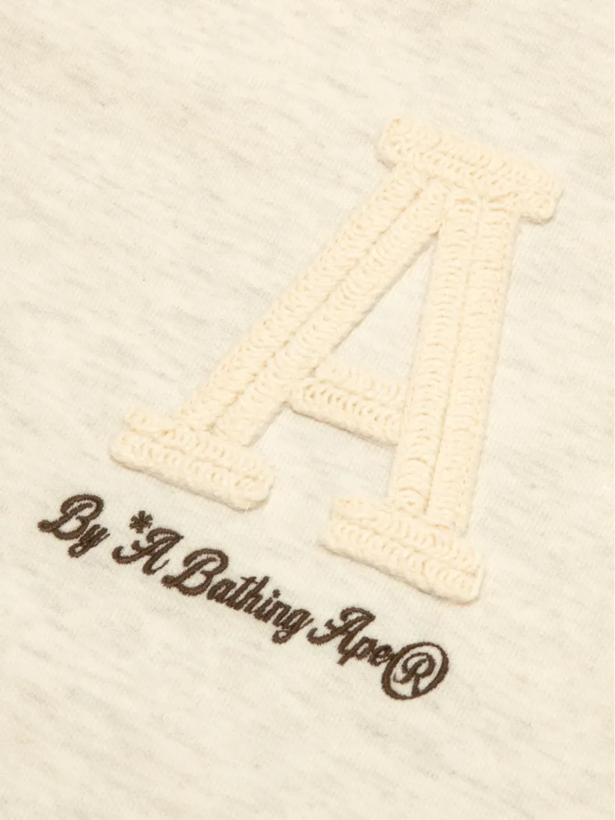 AAPE BY *A BATHING APE® アップリケ Vネック カーディガン - 画像4