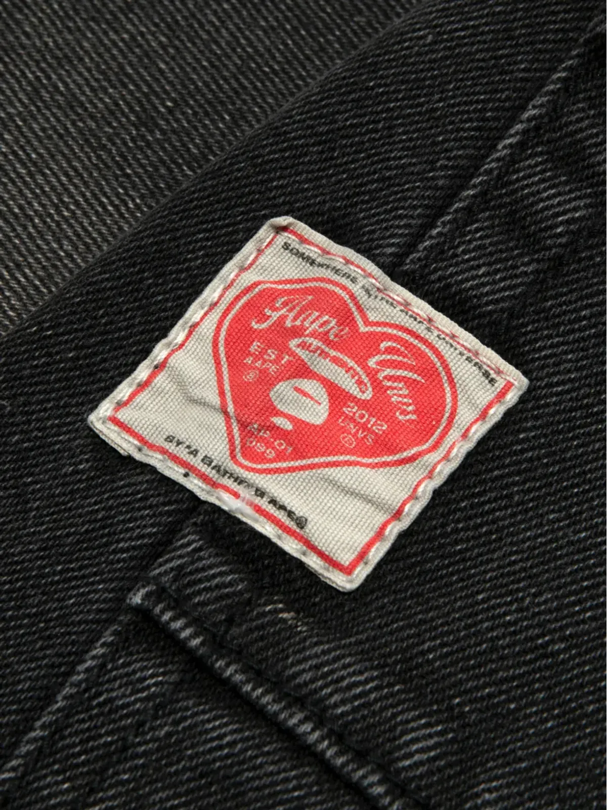 AAPE BY *A BATHING APE® ロゴパンツ - 画像4