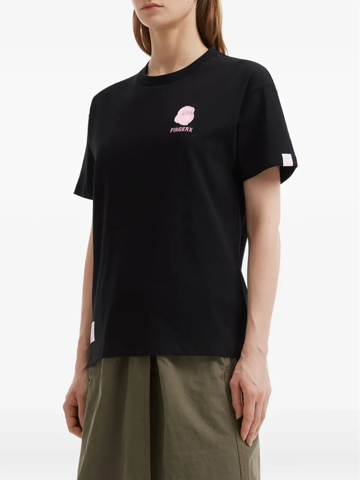 FINGERCROXX 刺繍入りTシャツ - 画像3